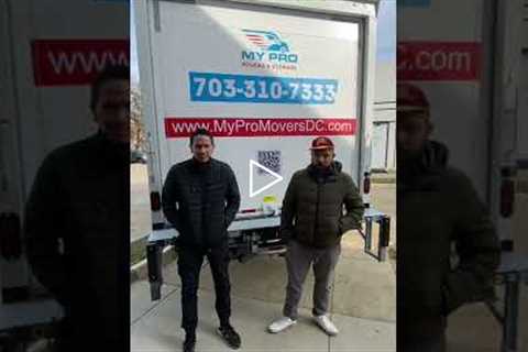Local Moving Services | (703) 310-7333 | MyProMovers & Storage