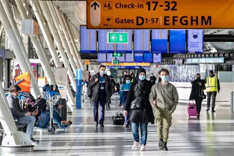 Delays got so bad in Amsterdam, the airport told passengers to stop showing up
