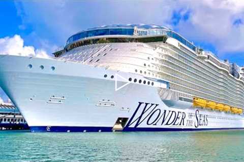 Wonder of the Seas Cruise Ship Tour