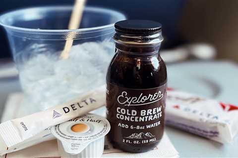 Delta to Serve Cold Brew, Canned Wine, and Ice Cream Sundaes on Flights