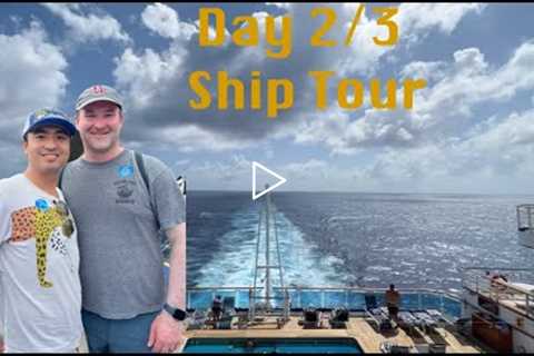 Travel Diary - 2022 Ten Day Panama Canal Cruise with Princess Cruise  - Day 2/3 - Ship Tour