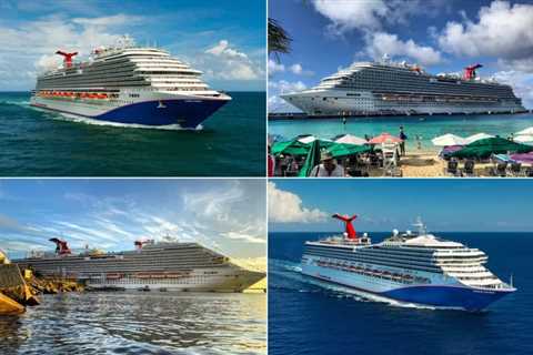Carnival Cruise Line Ships by Size: Largest to Smallest