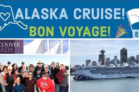 ALASKA CRUISE: Leaving VANCOUVER, Dinner & INSIDE PASSAGE l Cruise Vlog l Ep. 3