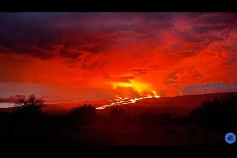 🌎 Mauna Loa, Hawaii Eruption | New Footage from Today!