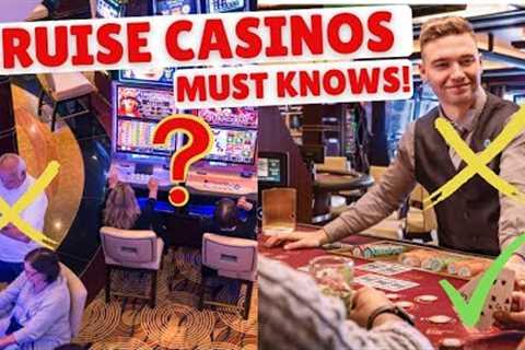 Cruise Ship Casinos: What You Need To Know BEFORE Playing!