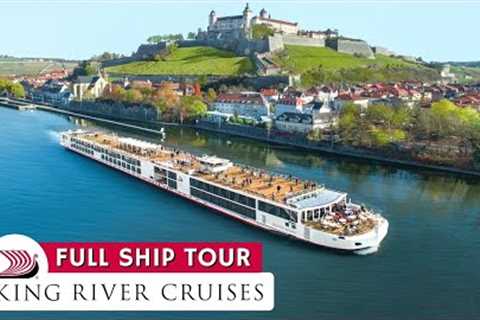 Viking River Cruises | Viking Longship Full Walkthrough Tour & Review 4K | All Public Spaces