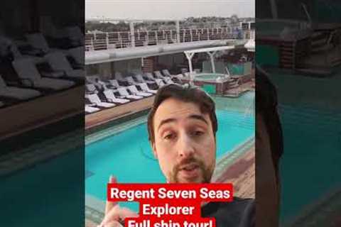 As seen on TV! Regent Seven Seas Explorer Ship Tour #cruise #regentexplorer #shiptour #planetcruise