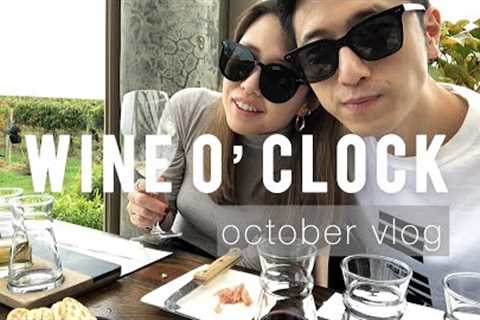 WINE O'' CLOCK 🍷 | LONG ISLAND WINERIES | OCTOBER 2020 VLOG PT. 2