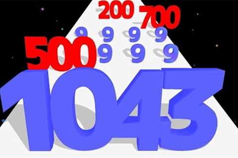 Satisfying Mobile Games 2023 Number Run 3D, Pipe Up, Magnet Rolls, Balloon Man Run #mobilegameplay