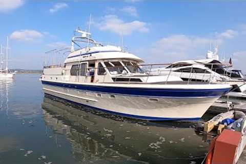 £109,000 Trader 50 Long Range Motor Yacht. Unbelievable internal volume. It''s a house on the water!