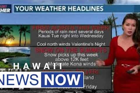 Flood watch issued statewide due to developing kona low