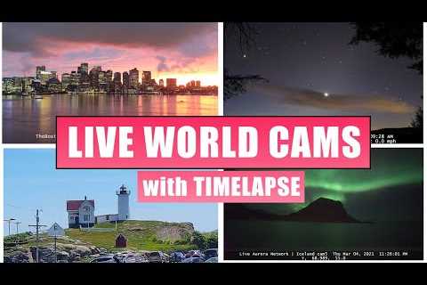 Live Travel Around the World via 140+ Live webcams - Armchair Travel & Relaxing Music