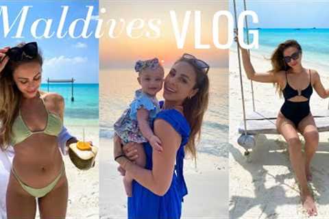 MALDIVES VLOG | Our First Family Vacation | Annie Jaffrey