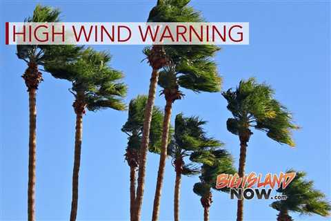 High wind warning issued for Kohala on Big Island, high surf warning now in effect for east-facing..