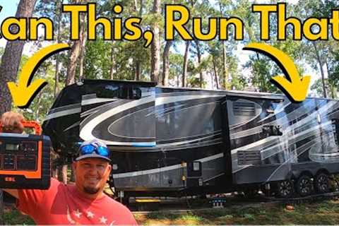 Can This, Run That? What Can This Solar Generator Power!  Fulltime RV Living!