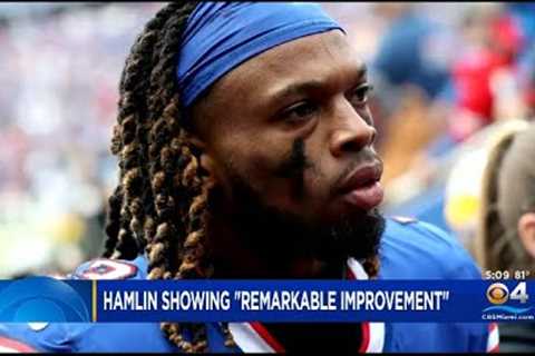 Doctors: Buffalo Bills' Damar Hamlin Showing Remarkable Improvement After Life-Threatening Hit