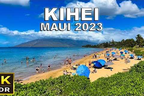(4K HDR) Kihei Narrated Walk - 2023 - Kihei, Maui, Hawaii
