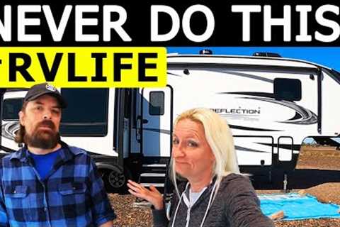 RVers Should Never Do This, Quartzsite RV Show | Full Time RV Life