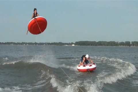 Can a jet ski pull a 2 person tube?