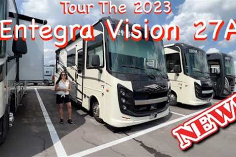 Tour The 2023 Entegra Vision 27A A-Class RV built on the Ford F53 Chassis