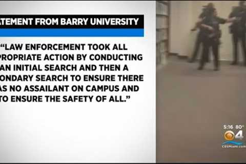 Barry University Balloons Cause Shooting Scare And Heavy Police Presence On Campus