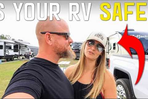 PROTECT YOUR RV | MAKE SURE YOU DO THIS BEFORE YOU LEAVE | RV SAFETY TIPS S8 || Ep 166