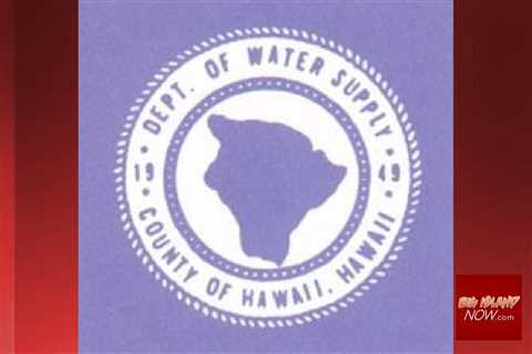 Makapala and ‘O‘ōkala water customers reminded to continue conservation efforts