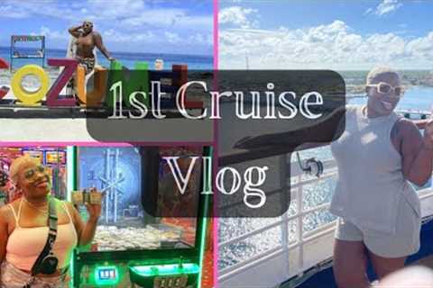 VACATION VLOG | GOING ON MY FIRST CRUISE 🚢 | CARNIVAL BREEZE | COZUMEL MEXICO