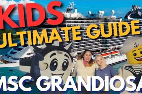 Ultimate Kids' Paradise on the MSC GRANDIOSA Doremiland, Kid's Club Tour, MSC Cruise Ship