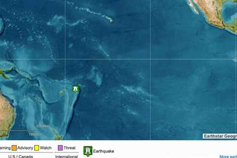 7.4 magnitude earthquake strikes Tonga; no tsunami threat to Hawaiʻi