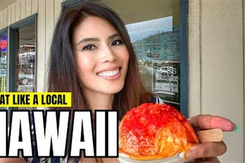 Eat like a local 🍧 Oahu Hawaii