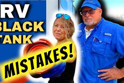 RV Black Tank Cleaning, Flush, Sensors & Smell (7 Mistakes To Stop Doing NOW!)