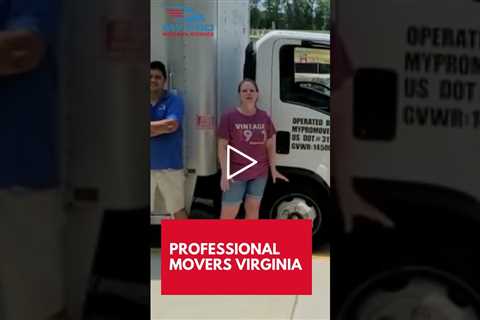 Professional Movers Virginia |  (703) 310-7333 | My Pro DC Movers & Storage