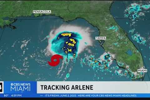 Tropical Storm Arlene forms in Gulf