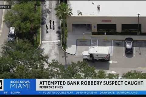 Suspect in custody after robbery at Pembroke Pines shopping plaza