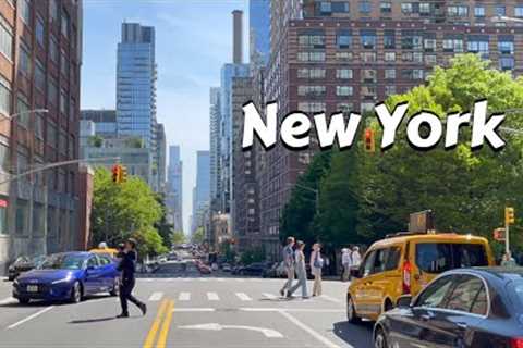 Streets Of Manhattan In 4k Video - Walking New York City