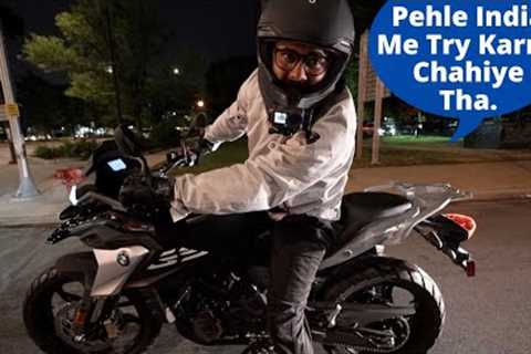 USA Me Nai BMW pe Motovlogging Karne Chala Tha.. 🤯
