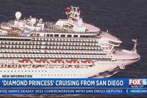 ''Diamond Princess'' Cruising From San Diego