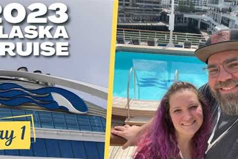 2023 Alaska Cruise Day 1! Embarking the Grand Princess!