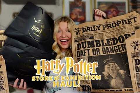 HARRY POTTER NEW YORK STORE & THE EXHIBITION HAUL 2023