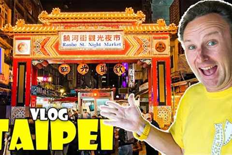 TAIPEI TRAVEL VLOG: What to see, do, and eat!