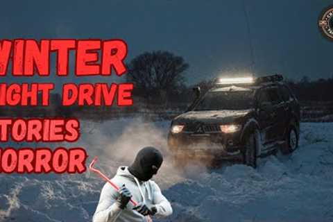 3 True Winter Night Drive Horror Stories( scary stories)