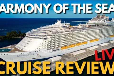I've Just Disembarked Harmony of the Seas, Cruise Ship & Experience Review - LIVE Let's Chat!