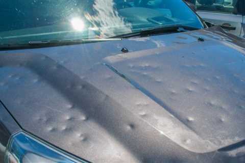 What to Do if Your Rental Car Gets Damaged by Hail