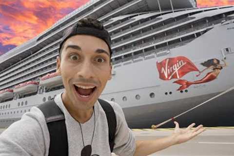 Boarding The World''s NEWEST Cruise Ship | Virgin Voyages Resilient Lady | My First European Cruise