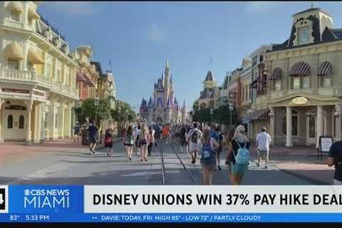 Disney World, unions reach deal with minimum $18 hourly wage