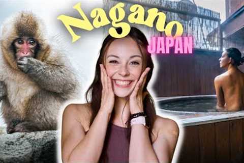 Japan Travel Vlog | ❄️Winter getaway to Nagano | Exploring the Snow Monkey Park, Onsen Village