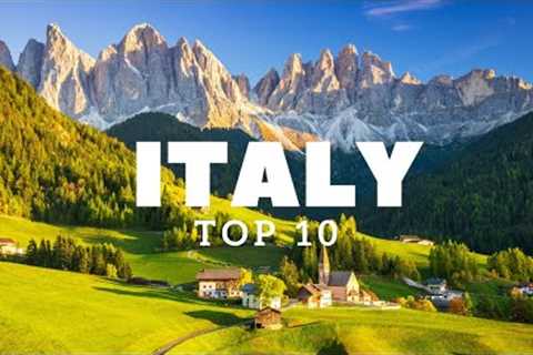 10 Best Places To Visit in Italy 4k - Travel Video
