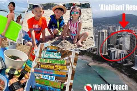 ''ALOHILANI RESORT WAIKIKI BEACH HOTEL REVIEW| Money Saving Tips + Waikiki  Beach Day..
