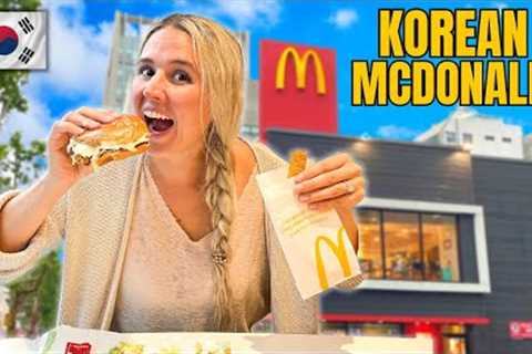Our NEW Favorite McDonald''s in the WORLD! (South Korea)